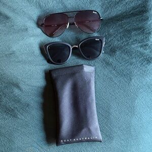 Quay Australia Black Sunglasses Duo